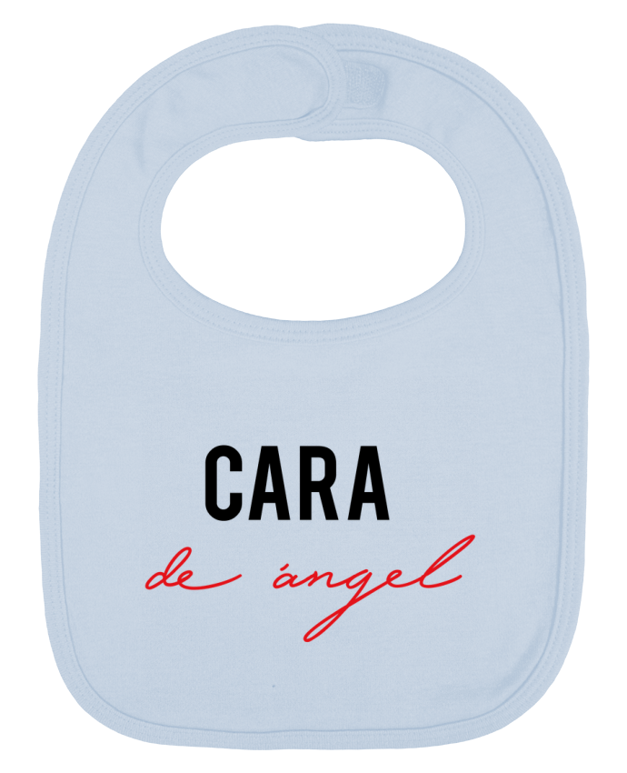 Bavoir bébé uni Cara de angel par tunetoo