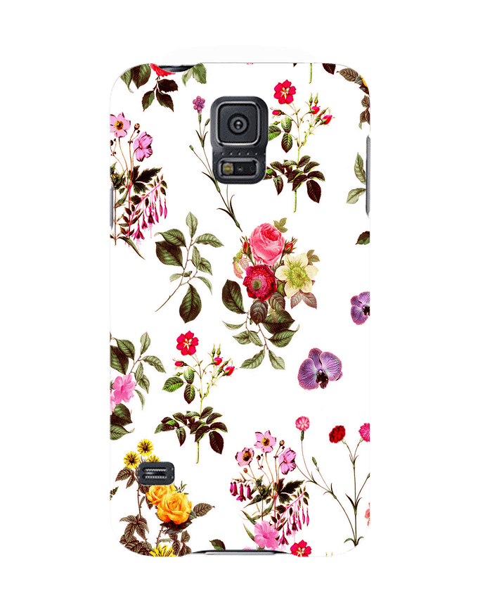 Coque Samsung Galaxy S5 Les fleuris par Les Caprices de Filles