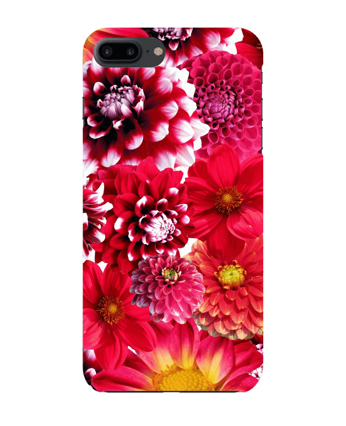 Case 3D iPhone 7+ Fleurs rouges by Les Caprices de Filles