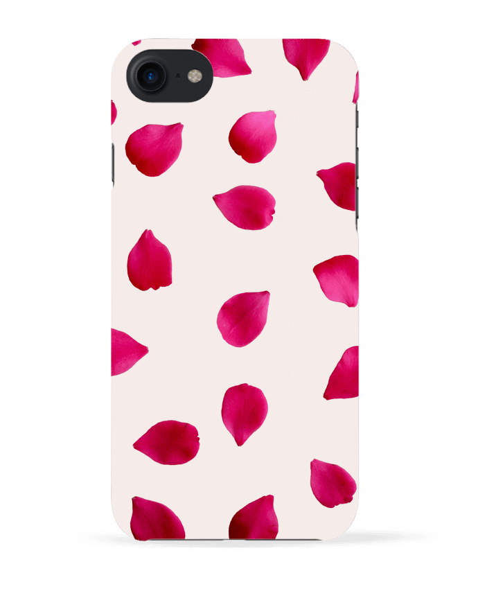 COQUE 3D Iphone 7 Pétales de rose de Les Caprices de Filles