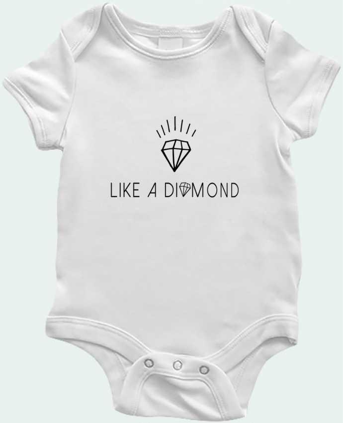 Body bébé Like a diamond par Les Caprices de Filles