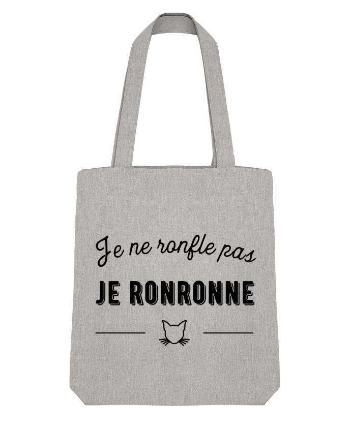 Tote Bag Stanley Stella je ronronne t-shirt humour par Original t-shirt 