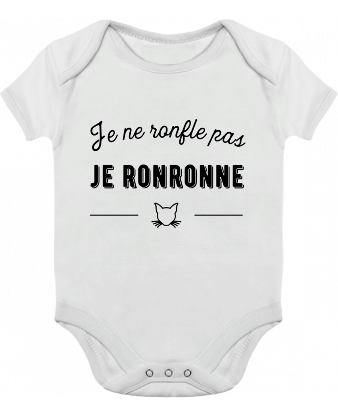 Baby Body Contrast je ronronne t-shirt humour by Original t-shirt