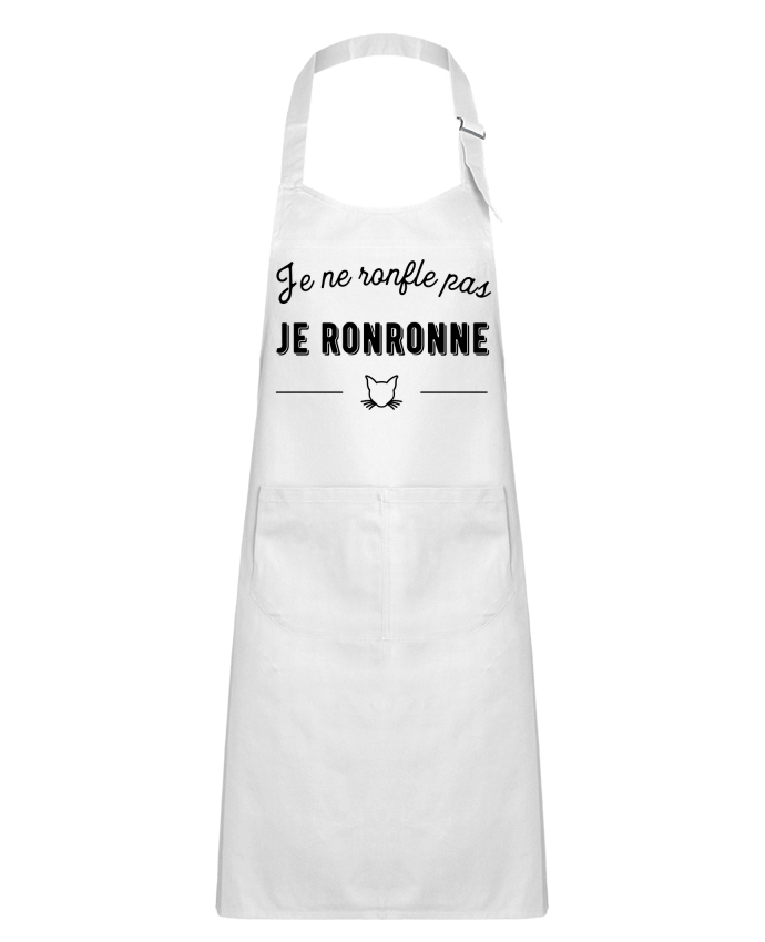 Tablier Enfant je ronronne t-shirt humour par Original t-shirt