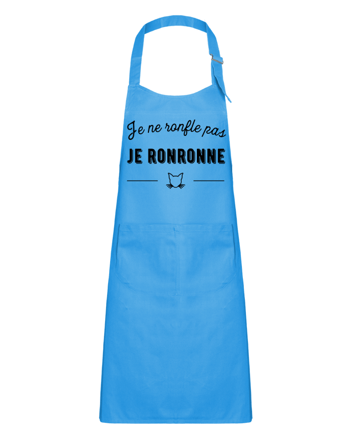 Kids chef pocket apron je ronronne t-shirt humour by Original t-shirt