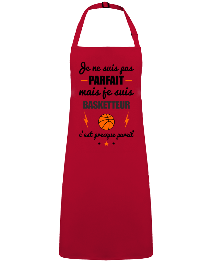 Tablier Je ne suis pas parfait mais je suis basketteur c'est presque pareil par  Benichan