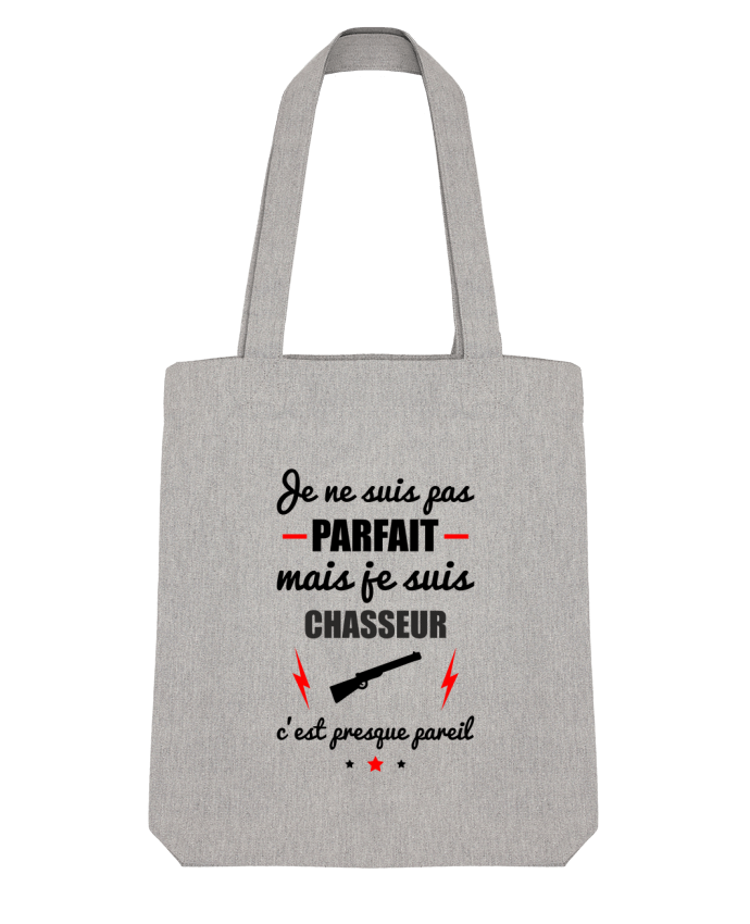 Tote Bag Stanley Stella Je ne suis pas byfait mais je suis chasseur c'est presque byeil by Benic