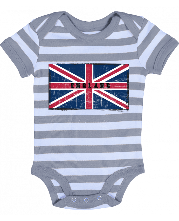Baby Body striped Drapeau anglais - Les Caprices de Filles