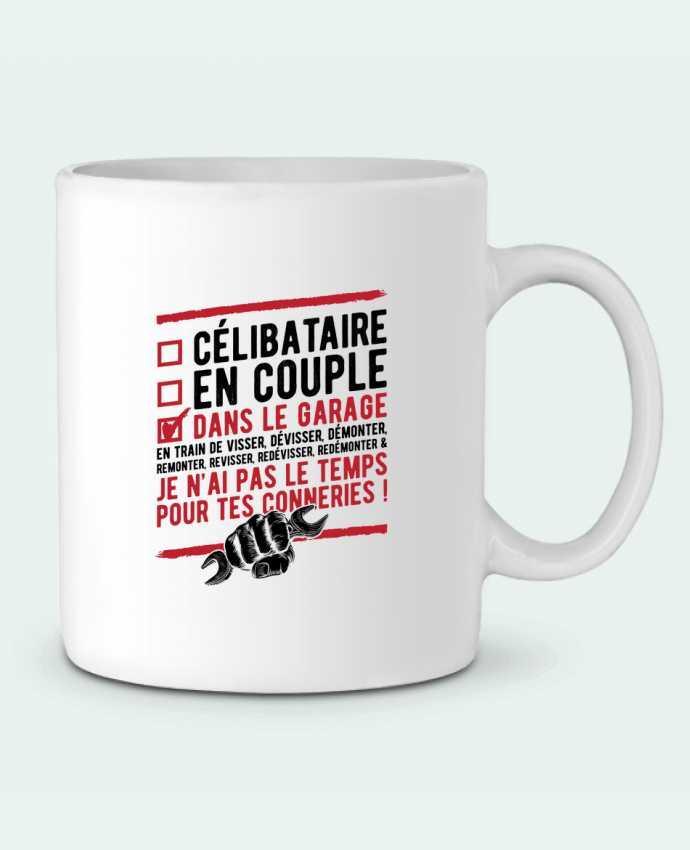 Ceramic Mug Dans le garage humour by Original t-shirt