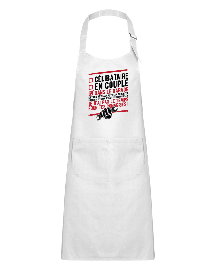 Tablier Enfant Dans le garage humour par Original t-shirt