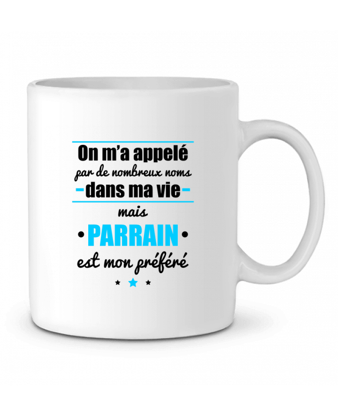 Ceramic Mug On m'a appelé by de nombreux noms dans ma vie mais byrain est mon préféré by Benichan