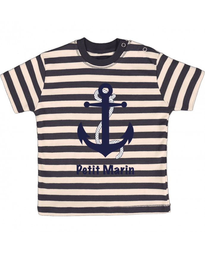 T-shirt baby with stripes Petit Marin by M.C DESIGN 