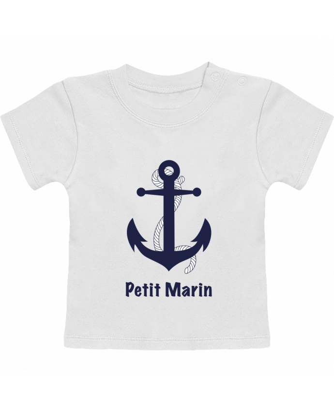 T-shirt bébé Petit Marin manches courtes du designer M.C DESIGN 