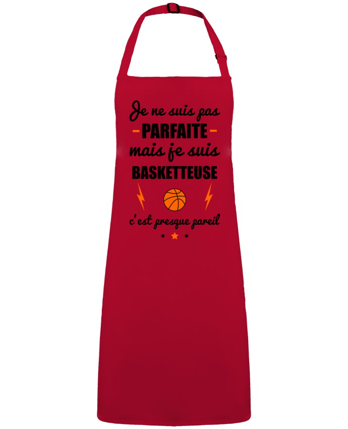 Apron no Pocket Je ne suis pas byfaite mais je suis basketteuse c'est presque byeil by  Benichan