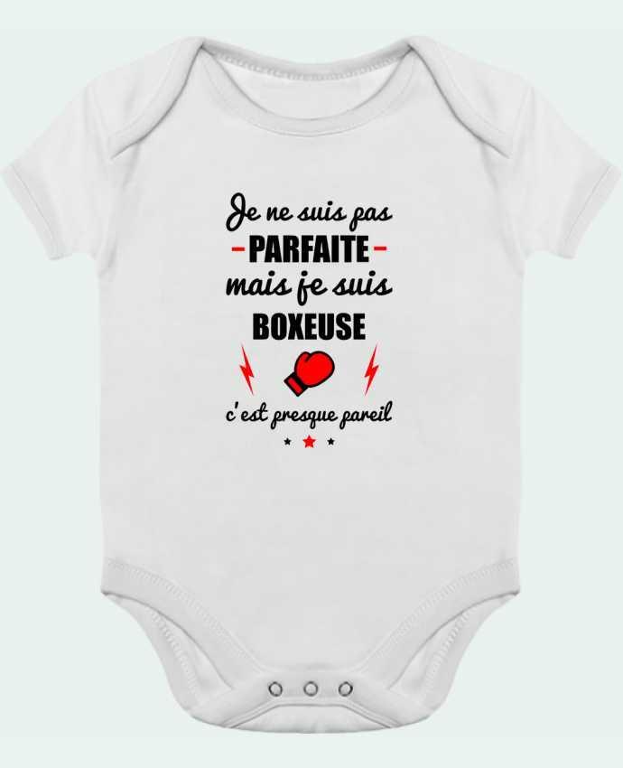 Baby Body Contrast Je ne suis pas byfaite mais je suis boxeuse c'est presque byeil by