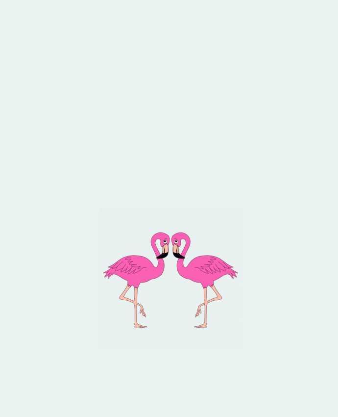 Bolsa de Tela de Algodón Flamingo por M.C DESIGN 
