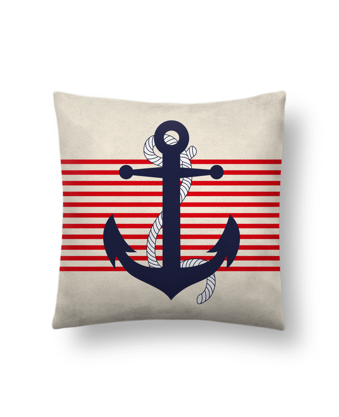 Coussin suédine Petit Marin par M.C DESIGN 