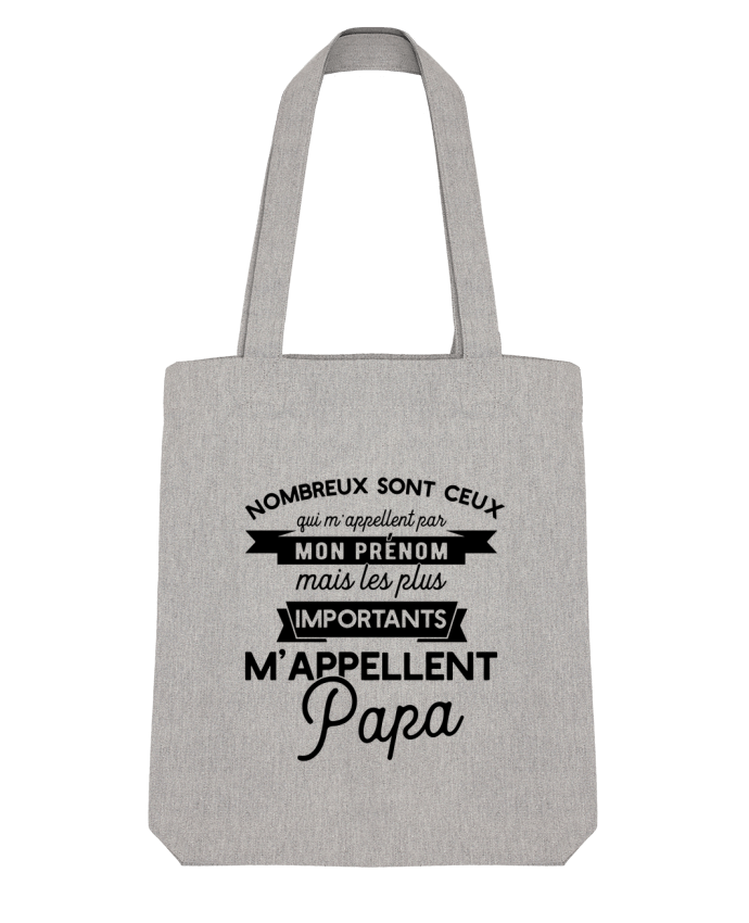 Tote Bag Stanley Stella On m'appelle papa by Original t-shirt 