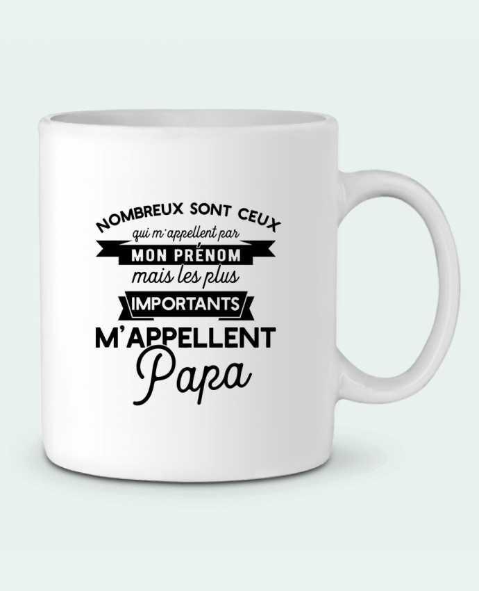 Taza Cerámica On m'appelle papa por Original t-shirt