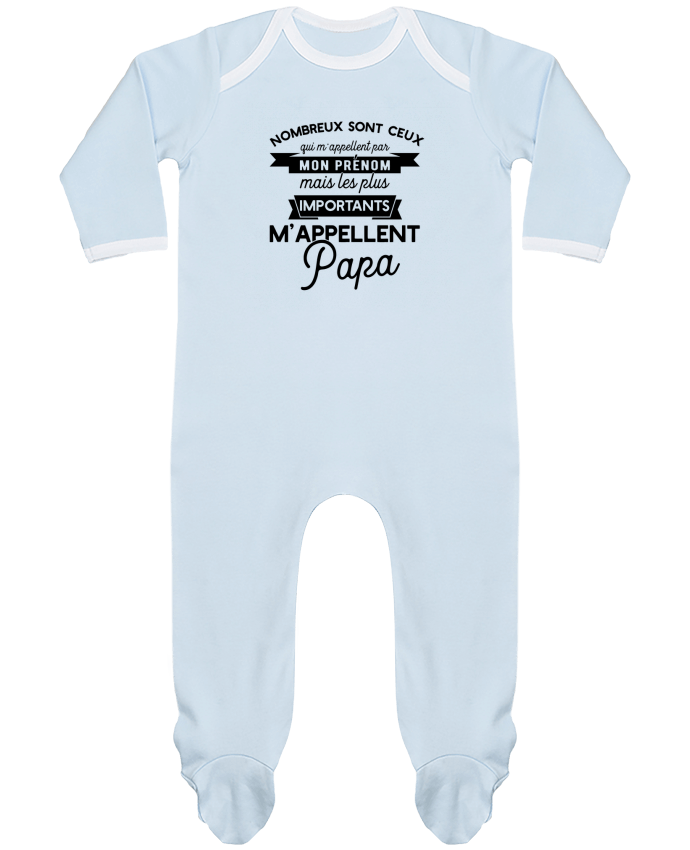 Body Pyjama Bébé On m'appelle papa par Original t-shirt