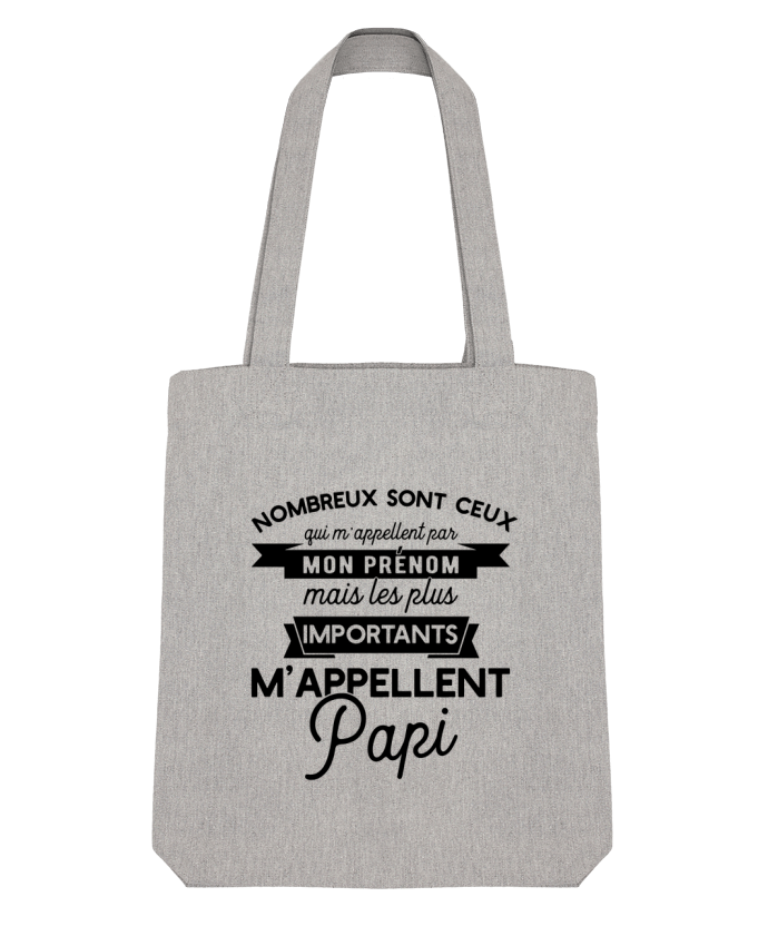 Tote Bag Stanley Stella on m'appelle papi humour by Original t-shirt 