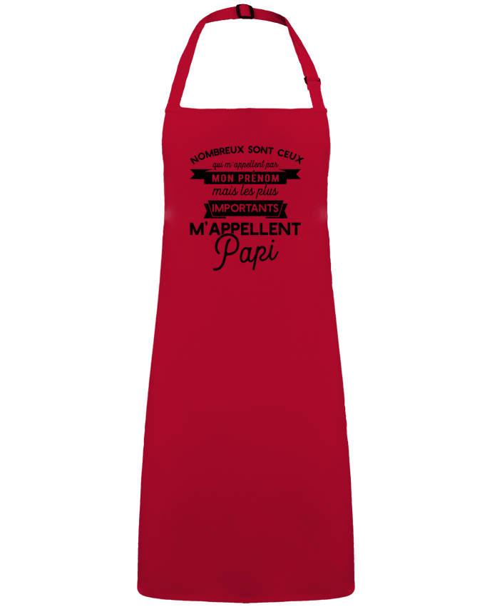 Tablier on m'appelle papi humour par  Original t-shirt