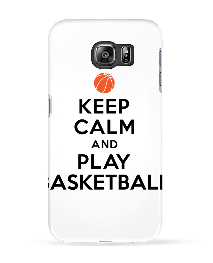 Coque Samsung Galaxy S6 Keep Calm And Play Basketball - Freeyourshirt.com