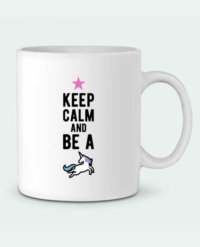 Ceramic Mug Be a unicorn humour licorne by Original t-shirt
