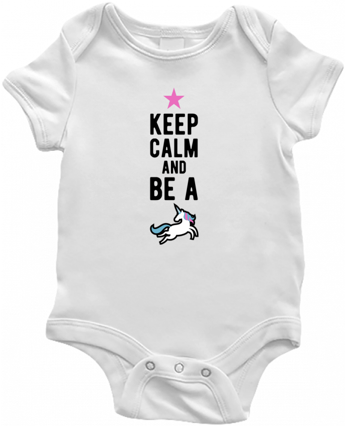 Baby Body Be a unicorn humour licorne by Original t-shirt
