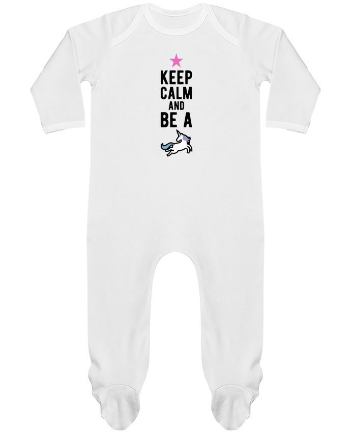 Body Pyjama Bébé Be a unicorn humour licorne par Original t-shirt