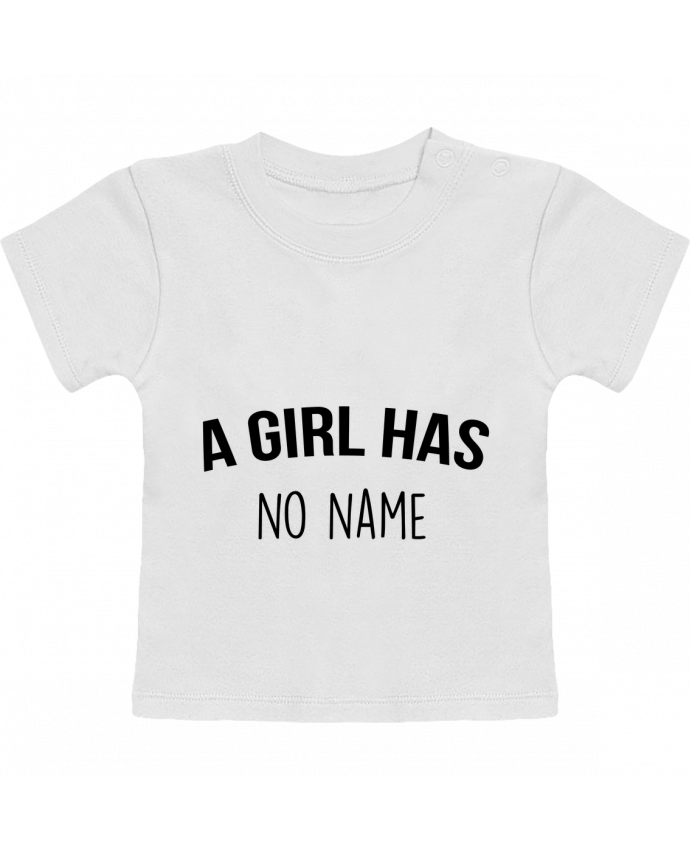 T-shirt bébé A girl has no name manches courtes du designer Bichette