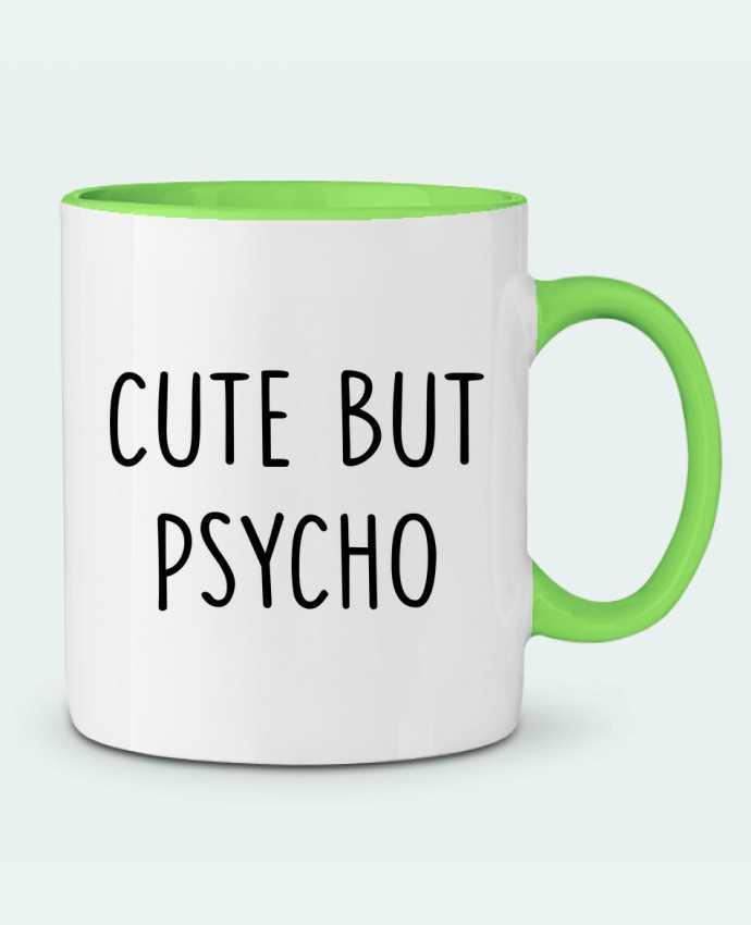 Two-tone Ceramic Mug Cute but psycho 2 Bichette