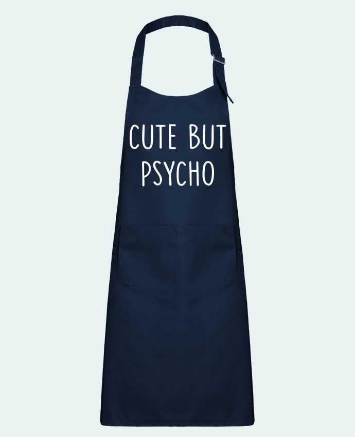 Kids chef pocket apron Cute but psycho by Bichette