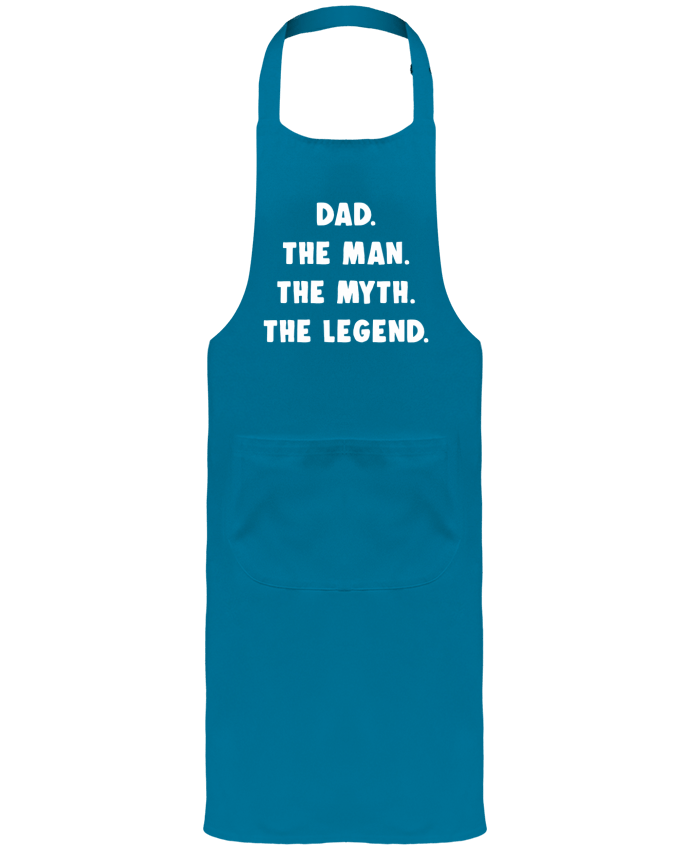 Garden or Sommelier Apron with Pocket Dad the man, the myth, the legend by Bichette