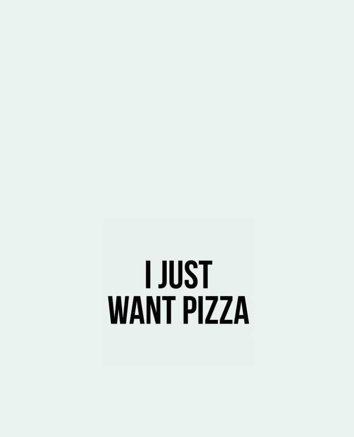 Tote Bag cotton I just want pizza by Bichette
