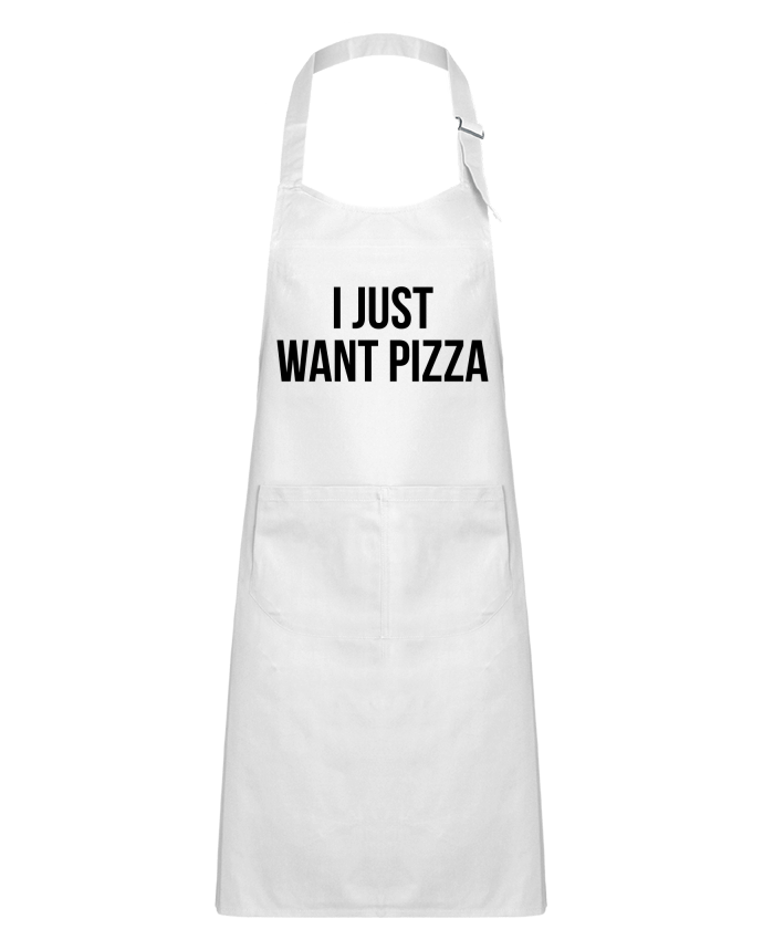 Delantal Niño con Bolsillo I just want pizza por Bichette