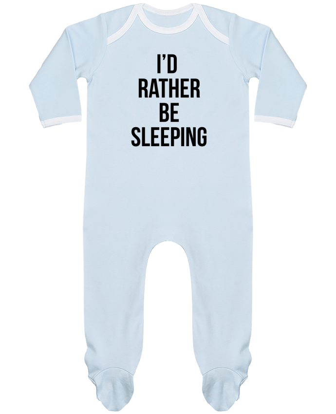 Body Pyjama Bébé I'd rather be sleeping par Bichette