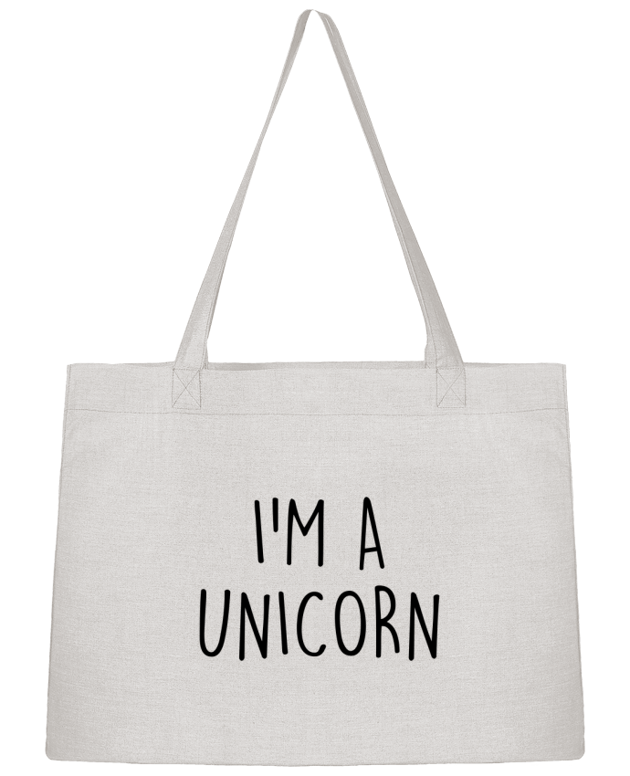 Shopping tote bag Stanley Stella I'm a unicorn by Bichette
