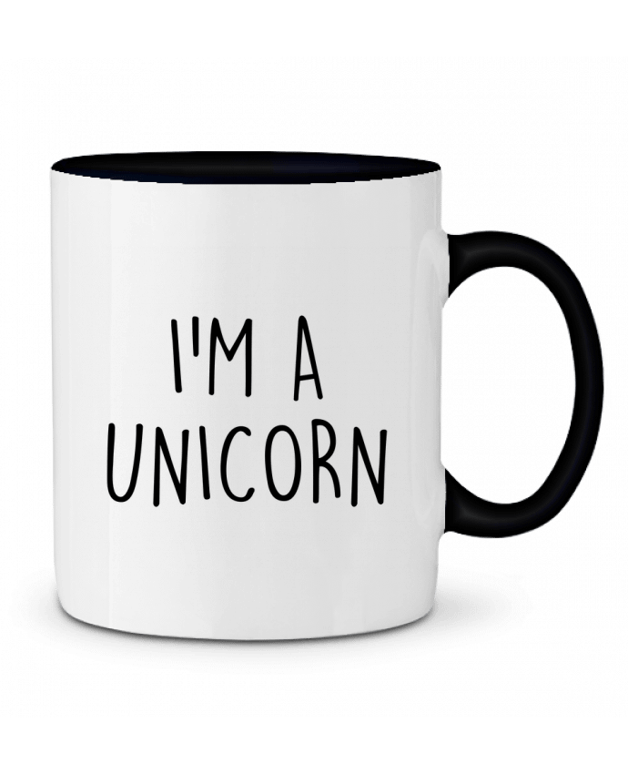 Two-tone Ceramic Mug I'm a unicorn Bichette