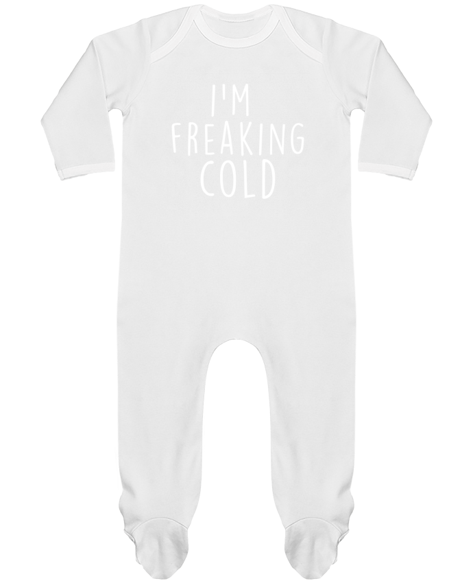 Body Pyjama Bébé I'm freaking cold par Bichette