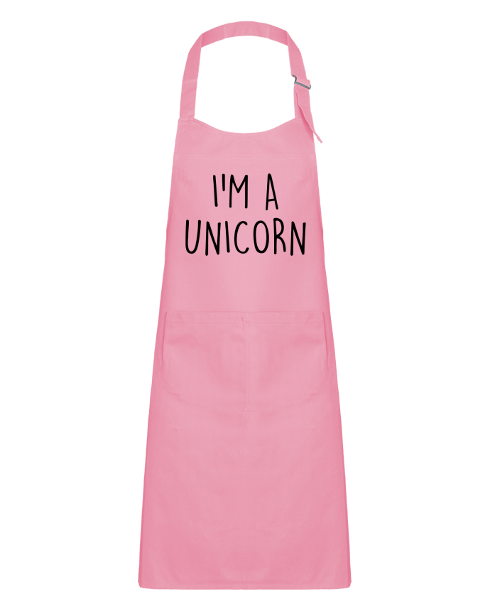 Kids chef pocket apron I'm a unicorn by Bichette