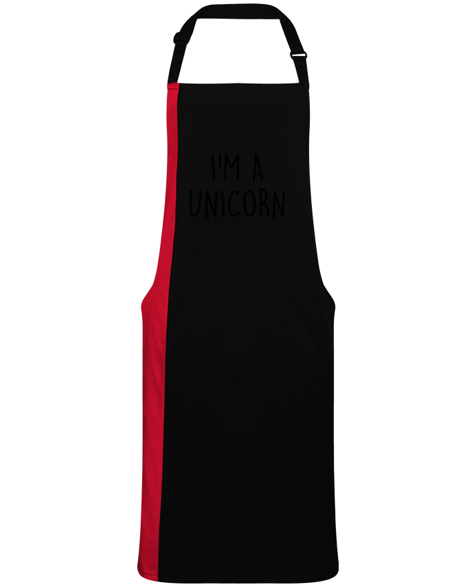 Tablier bicolore I'm a unicorn par  Bichette