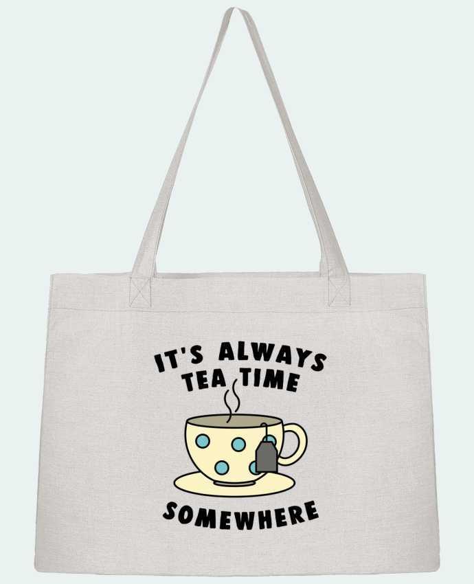 Shopping tote bag Stanley Stella It's always tea time somewhere by Bichette