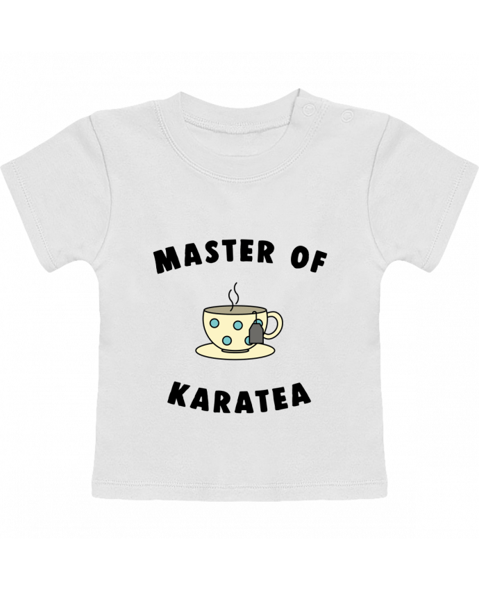 Camiseta Bebé Manga Corta Master of karatea manches courtes du designer Bichette