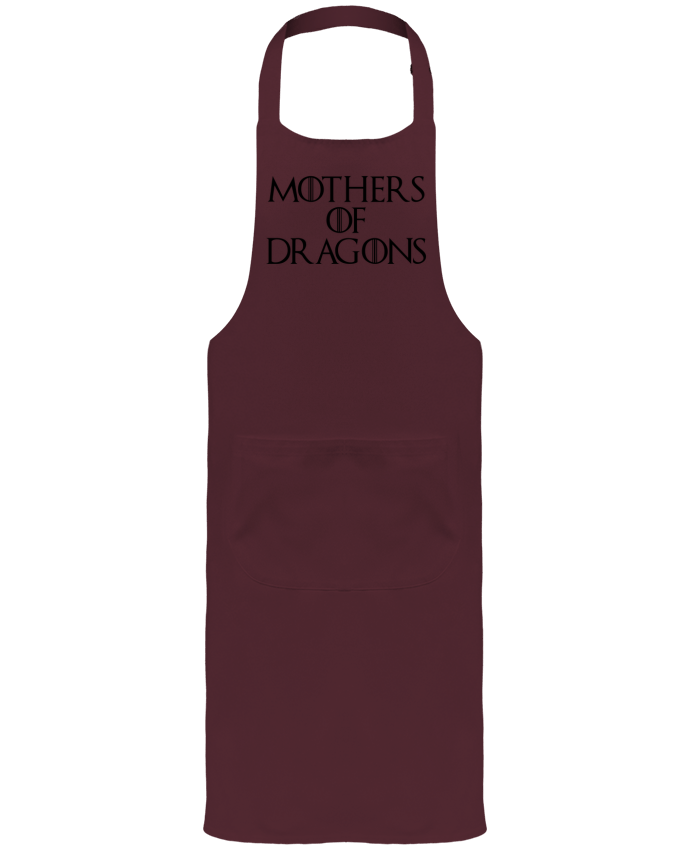 Garden or Sommelier Apron with Pocket Mothers of dragons by Bichette