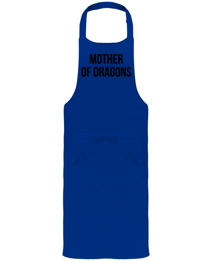 Garden or Sommelier Apron with Pocket Mother of dragons by Bichette