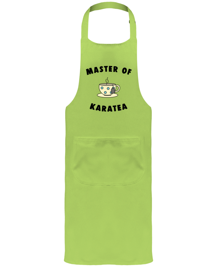 Garden or Sommelier Apron with Pocket Master of karatea by Bichette