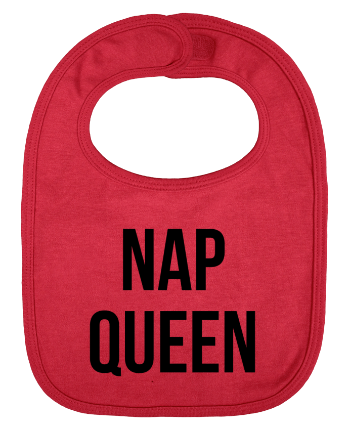 Baby Bib plain and contrast Nap queen by Bichette
