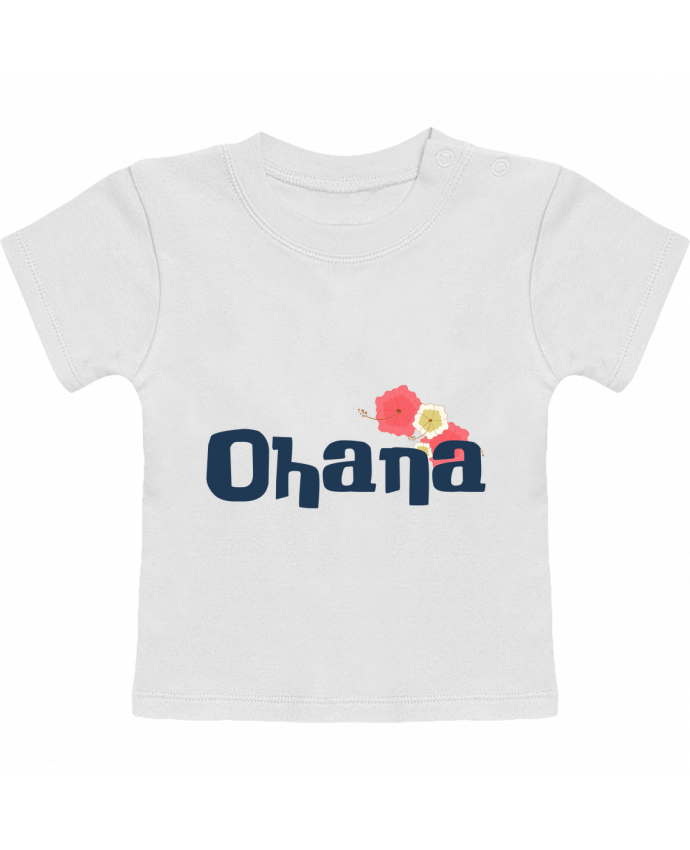 T-Shirt Baby Short Sleeve Ohana manches courtes du designer Bichette