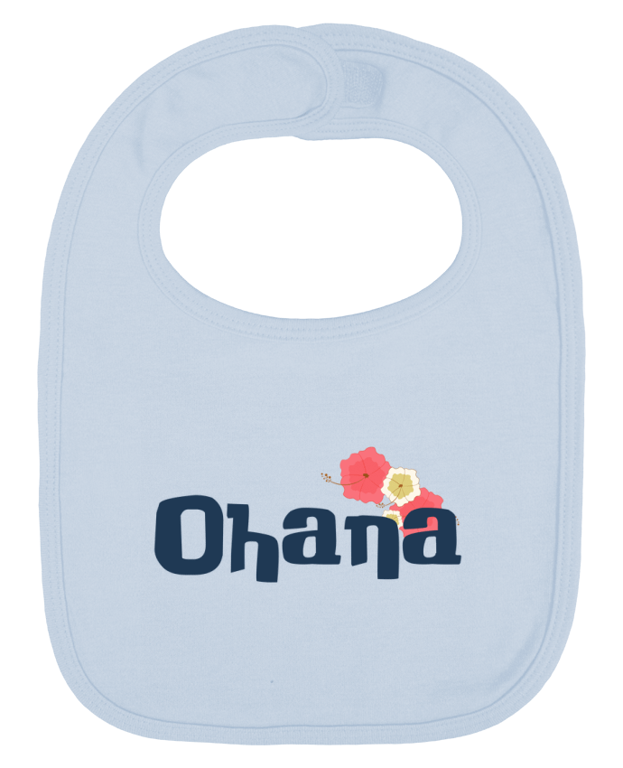 Bavoir bébé uni Ohana par Bichette